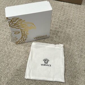 Versace empty box and duster